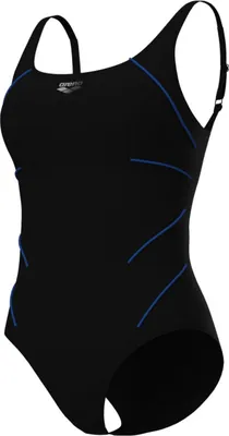 Produktbild von arena Jewel Badeanzug Damen BodyLift, Farbe:Schwarz-Blau, Größe:50