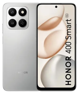 Zdjęcie produktu dla Honor 400 Smart 5G 4GB/128GB Srebrny (Meteor Silver) Dual-SIM