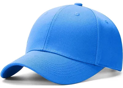 Productafbeelding van Uni baseballpet, verstelbaar, katoen, lichtblauw, maat M