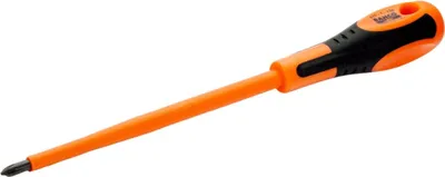 Produktbild von Bahco Nach VDE isolierter Phillips-Schraubendreher mit Mehrkomponentengriff, PH2 x 175 mm