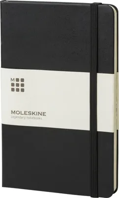 Immagine prodotto di Moleskine - Taccuino "Classic L", quadrato PF3022 (Taglia unica) (Nero)