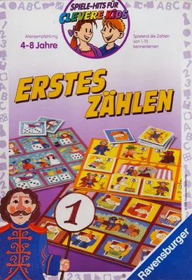Produktbild von Erstes Zählen. Spielend die Zahlen von 1-10 kennenlernen.