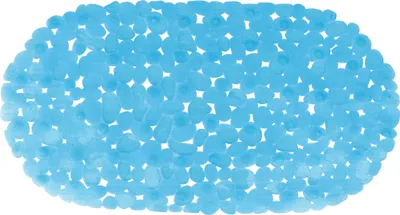 Produktbild von Wanneneinlage MSV PEBBLE 35 x 68 cm blau
