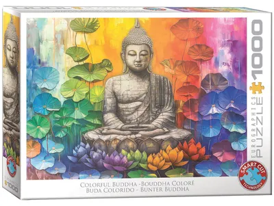 Zdjęcie produktu dla Puzzle 1000 Colorful Buddha 6000-5925