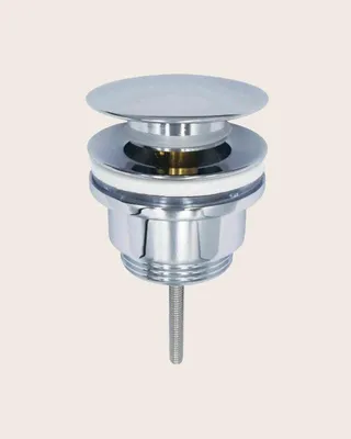 Immagine prodotto di Piletta click clack scarico universale chiusura a scatto in ottone cromo