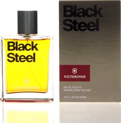 Produktbild von Swiss Army Black Steel Eau de Toilette für Herren 100 ml