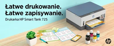 Produktbild von HP Smart Tank 725 All-in-One  Farbe  Drucker für Home and home office  Drucken  Kopieren  Scannen  Wireless  Scannen an PDF