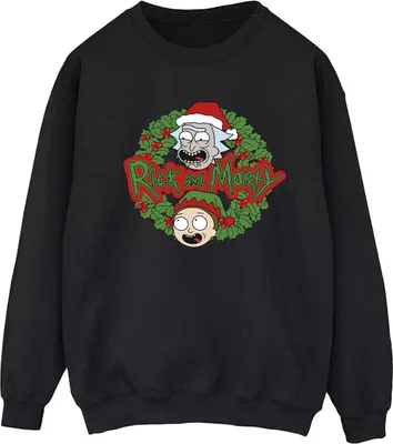 Produktbild von Rick And Morty - Sweatshirt für Damen BI33685 (M) (Schwarz)