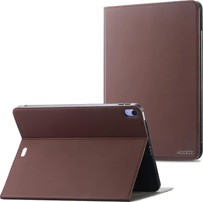 Productafbeelding van Accezz Classic Tablet Case voor de Apple iPad Air 11 inch (2026) M4 / (2025) M3 / (2024) M2 / Air 5 (2022) / Air 4 (2020) - Bruin