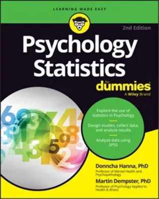 Produktbild von Psychology Statistics For Dummies