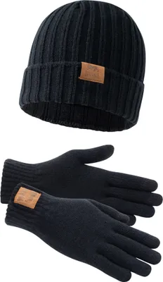Produktbild von Lonsdale Deazley Mütze Schwarz S-M Herren,Damen Schwarz S-M