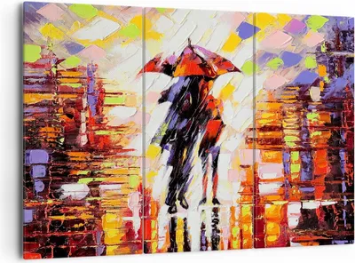 Produktbild von Bild auf Leinwand - Leinwandbild - gehen liebhaber - 165x110cm - Wand Bild - Wanddeko - Wandbilder - Leinwanddruck - Bilder - Kunstdruck - Wanddekoration - Leinwand bilder - Wandkunst - CE165x110-3527