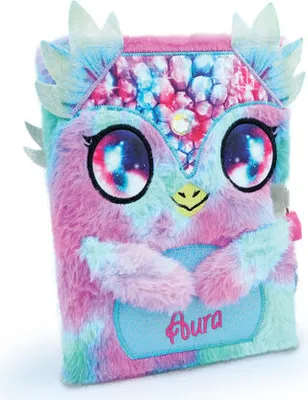Image de Agenda en peluche avec cadenas Aura Nebulous Stars