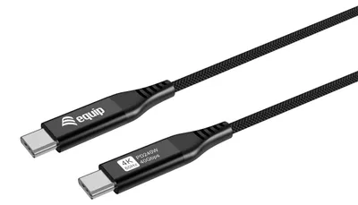 Zdjęcie produktu dla Equip 128389, 1,2 m, USB C, USB C, USB4 Gen 3x2, Czarny