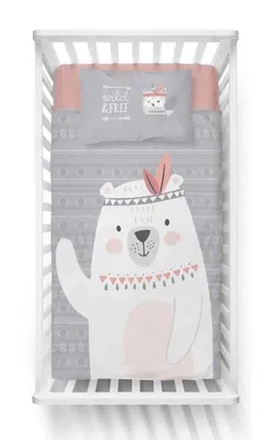 Zdjęcie produktu dla Detexpol Pościel dziecięca Miś 135x100 cm PODE1199