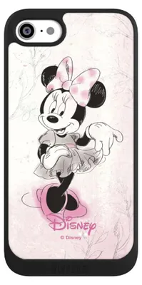 Produktbild von NIVOCASE Handyhülle für Apple iPhone SE (2022) Hülle NIVOpure Case Schwarz Disney Minnie Mouse Vintage