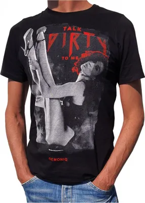 Zdjęcie produktu dla T-shirt męski czarny M regular