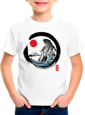Produktbild von style3 Inked Gojira Kinder T-Shirt japan monster nipon tokio tokyo