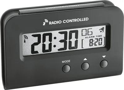 Immagine prodotto di Sveglia radiocomandata TFA a batteria nera