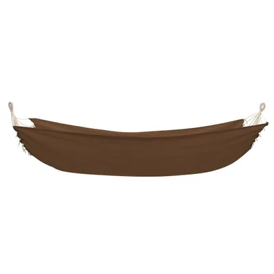 Zdjęcie produktu dla vidaXL Hamak 260 x 150 cm XL brązowy
