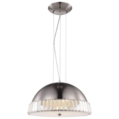 Produktbild von Globo Hängeleuchte Hl Nickel Matt, 1Xled 15997