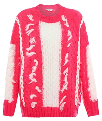 Image de Pull ebeeza pour femme - rose, XS/S