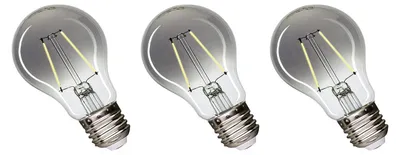 Produktbild von Spectrum E27 LED Lampe 2W 150lm 4000K Neutralweiß 230V 3 Stück