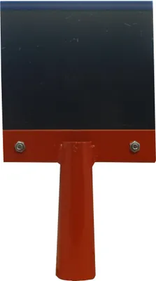 Produktbild von Kerbl Stoßscharre ohne Stiel, 15cm Blech mit 1mm / Stärke