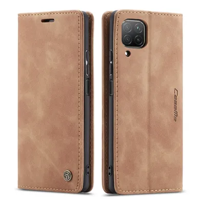 Produktbild von Huawei P40 Lite Hülle, Retro Kunstledertasche, Kartenfächer, Standfunktion Schutzhülle für Huawei P40 Lite Braun