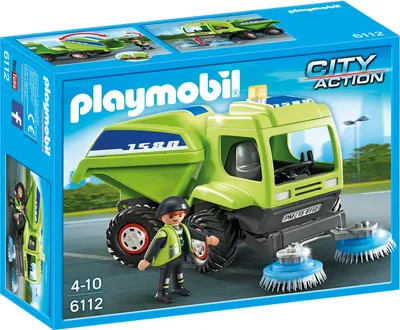 Produktbild von PLAYMOBIL 6112 CityKehrmaschine