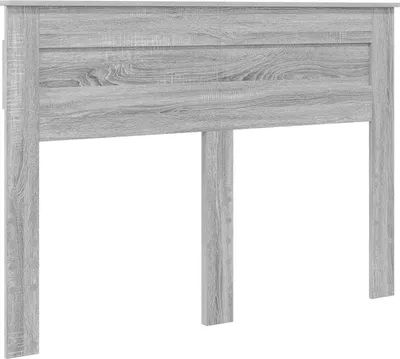 Image de Tête de lit vidaXL en bois composite gris Sonoma