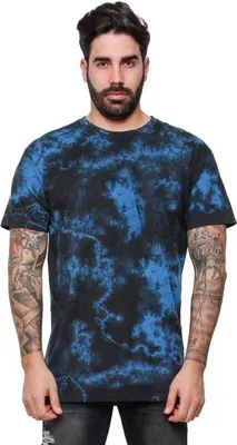 Produktbild von Outer Vision T-Shirt Herren Royal  T-Shirt schwarz/blau M