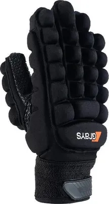 Image de Grays International Pro Gant de hockey gauche Noir S Noir S