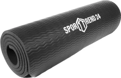 Produktbild von Sporttrend 24® Fitnessmatte (173 x 61 x 1,0 cm) | Sportmatte Yogamatte Fitness, Professional