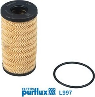 Produktbild von Ölfilter PURFLUX L997 Filtereinsatz passend für MERCEDES-BENZ C-Klasse Limousine (W205)