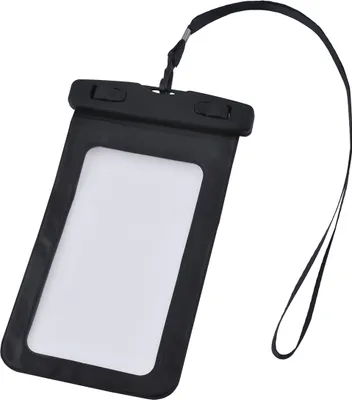 Produktbild von Wasserdichte Handy-Schutzhülle Schutz vor Wasser Staub Schmutz Outdoor-Aktivitäteten Schwarz 2347