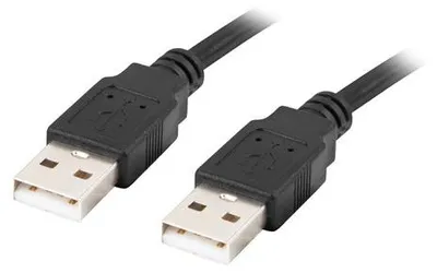 Produktbild von LANBERG USB-A M/M 2.0 KABEL 1,8m schwarz