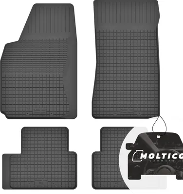 Produktbild von Gummimatten mit Rand Auto Fußmatten Gummi Automatten Passgenau 4-teilig Set - passend für Audi Q5 I 8R 2008-2017