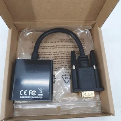 Produktbild von AmazonBasics Adapter HDMI Buchse VGA 3,5 mm Audioanschluss Schwarz Konverter