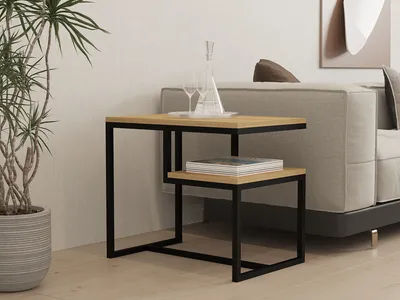 Produktbild von Skye Decor, Wengen - Sapphire, Couchtisch, Saphir, 100 % MELAMINBESCHICHTETE SPANPLATTEN, 60 x 40 x 52 cm
