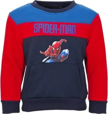 Produktbild von Marvel Spiderman Kinder Jungen Pullover Pulli Sweater – Blau / 98