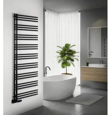 Immagine prodotto di Radiatore di design Sapho 174 x 55 x 106 mm, attacco da 1/2" nella parte inferiore su un lato