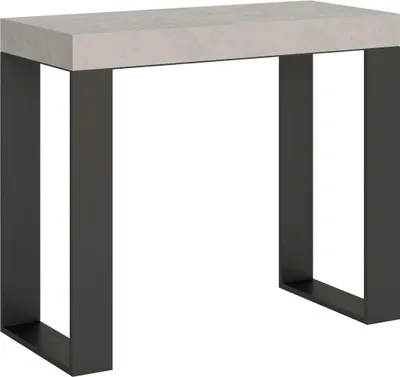 Produktbild von Ausziehbarer Konsolentisch 90x40/300 cm Tecno Premium Kaschmir