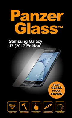 Immagine prodotto di PanzerGlass 7128, per Samsung, Galaxy J7 2017, resistente ai graffi, trasparente, confezione da 1 pezzo