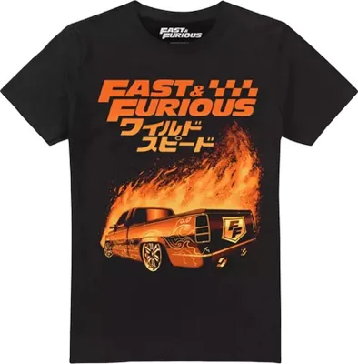 Produktbild von Fast & Furious - T-Shirt für Herren TV2091 (L) (Schwarz)