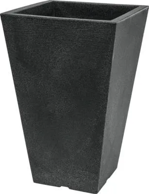 Produktbild von Blumensäule Capri Kunststoff 27 x 27 x 45 cm anthrazit