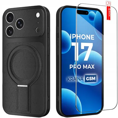 Obrázok produktu pre Puzdro pre iPhone 17 Pro Max s magnetickým krúžkom pre MagSafe a sklom s tvrdosťou 9H