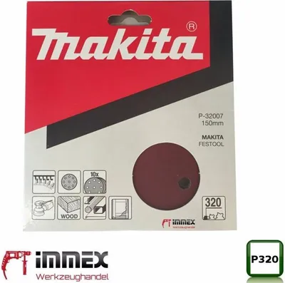 Produktbild von Makita P-32007, 10 Stück(e), 150 mm, 150 mm
