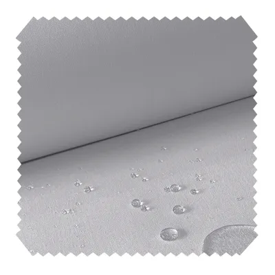 Produktbild von novely® Oxford 440D UV modischer Polyesterstoff - Outdoor, wasserabweisend, UV-beständig, leicht zu verarbeiten, beschichtet | Meterware | 1lfm - Farbe: 43 Hellgrau