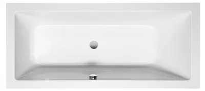 Produktbild von Aqualine NISA Rechteckwanne 170x80x42cm, Weiß